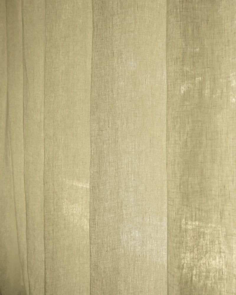 Helena 100% Linen Custom Curtains