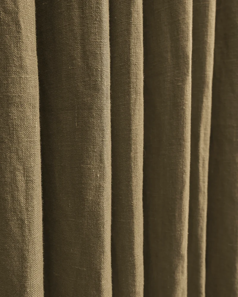 Helena 100% Linen Custom Curtains