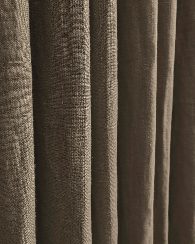 Helena 100% Linen Custom Curtains
