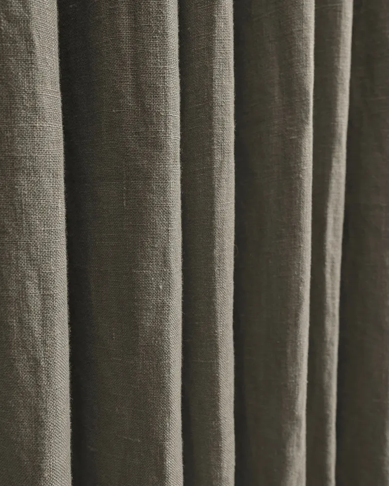 Helena 100% Linen Custom Curtains