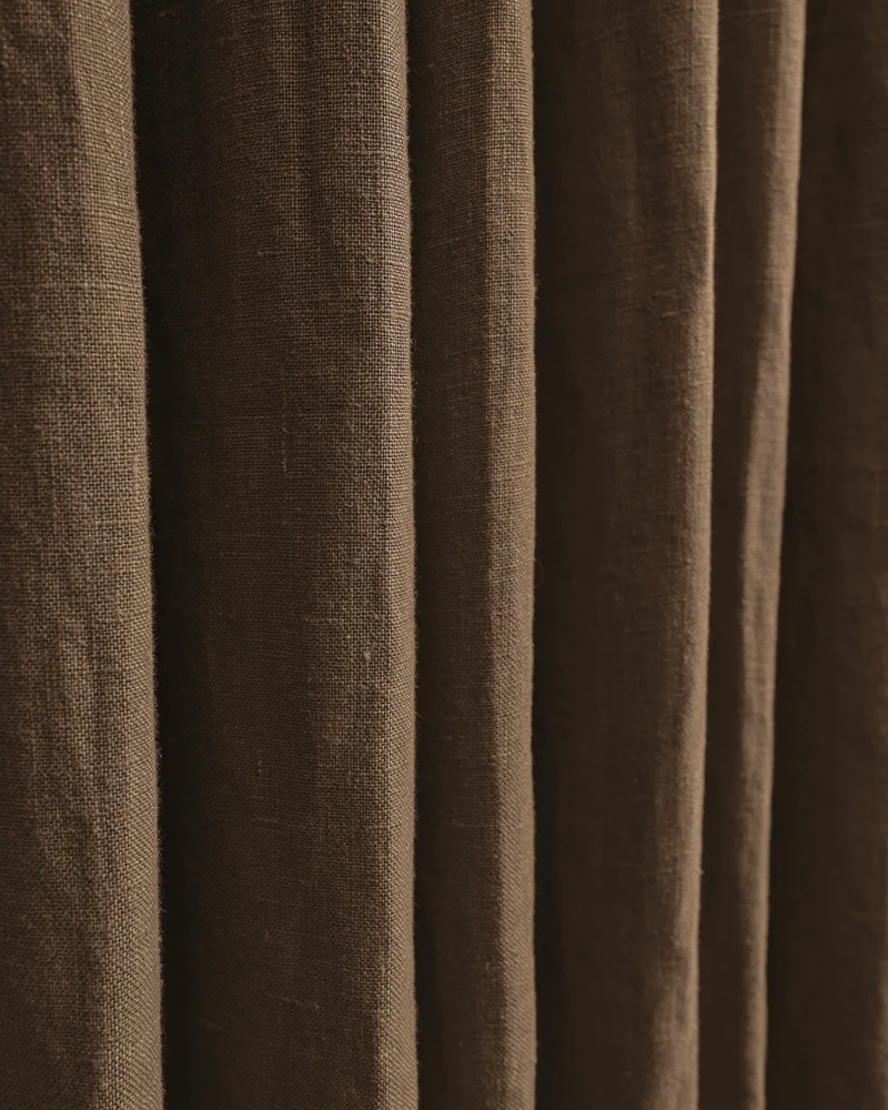 Helena 100% Linen Custom Curtains