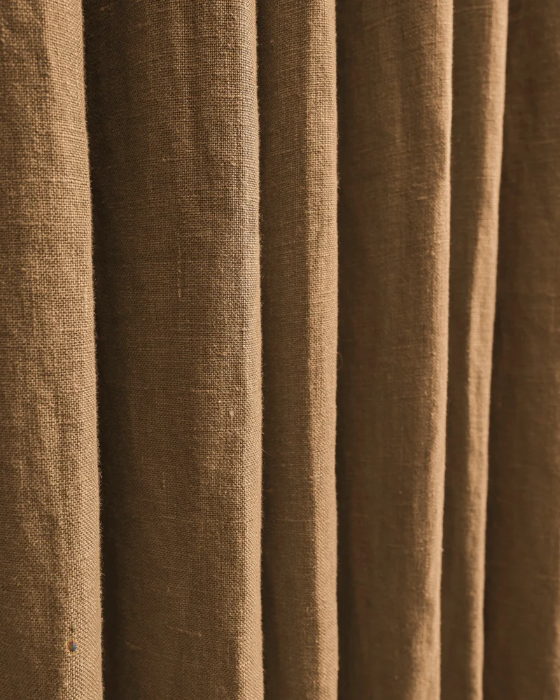 Helena 100% Linen Custom Curtains