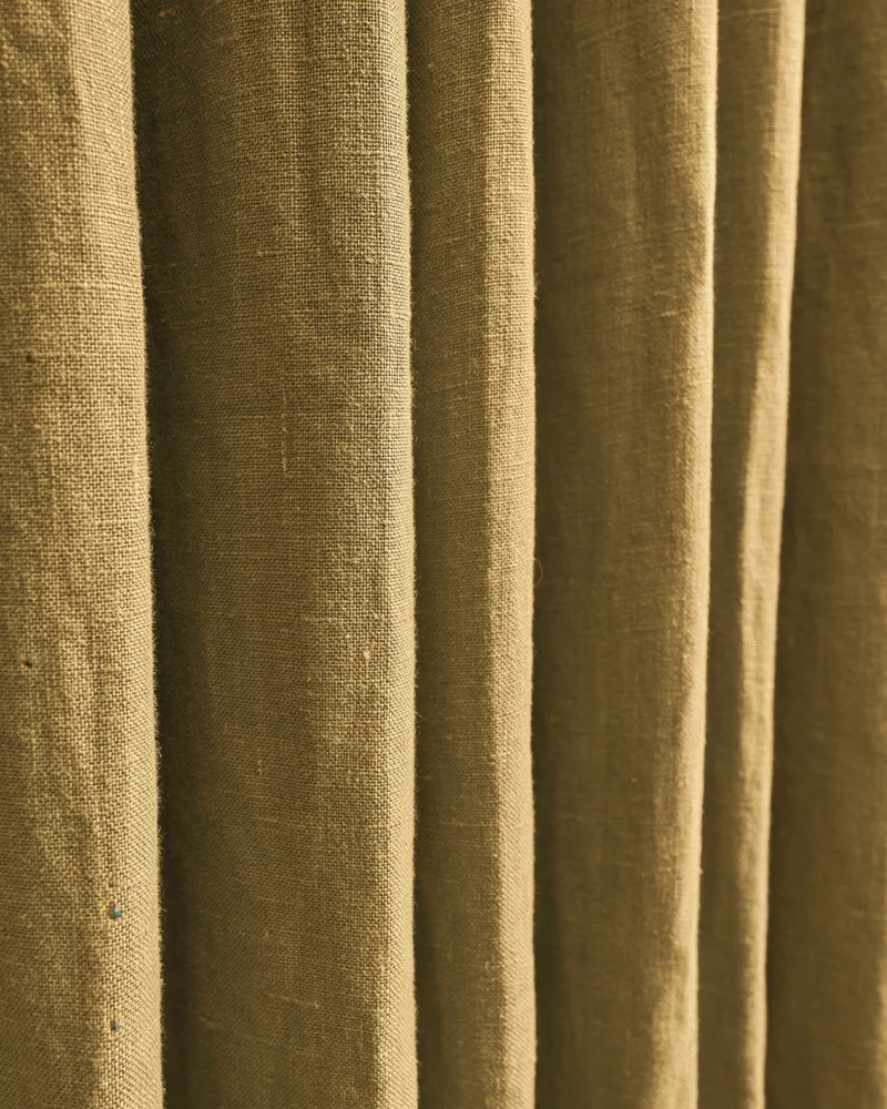 Helena 100% Linen Custom Curtains