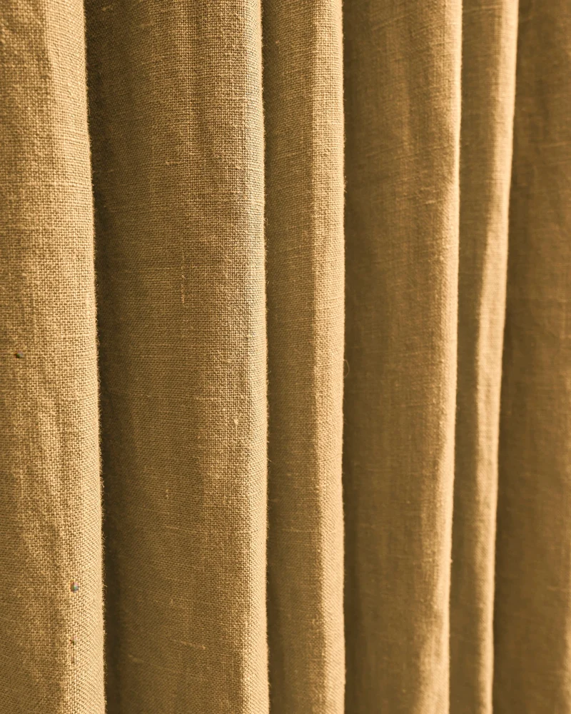 Helena 100% Linen Custom Curtains