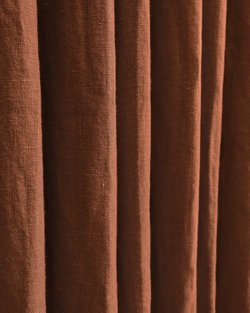 Helena 100% Linen Custom Curtains