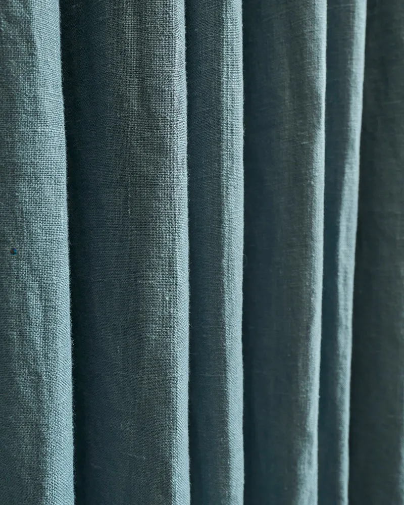 Helena 100% Linen Custom Curtains