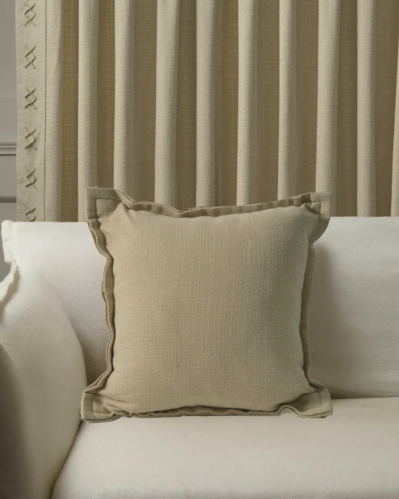 Arden Textured Yarn Stitched Throw Pillowcase