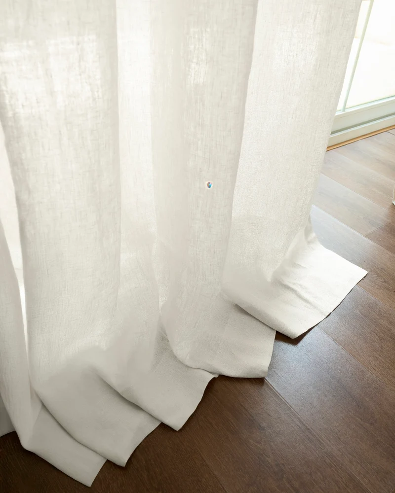 Helena 100% Linen Custom Curtains