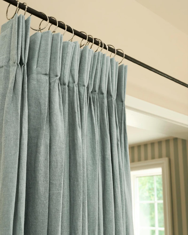 Helena 100% Linen Custom Curtains
