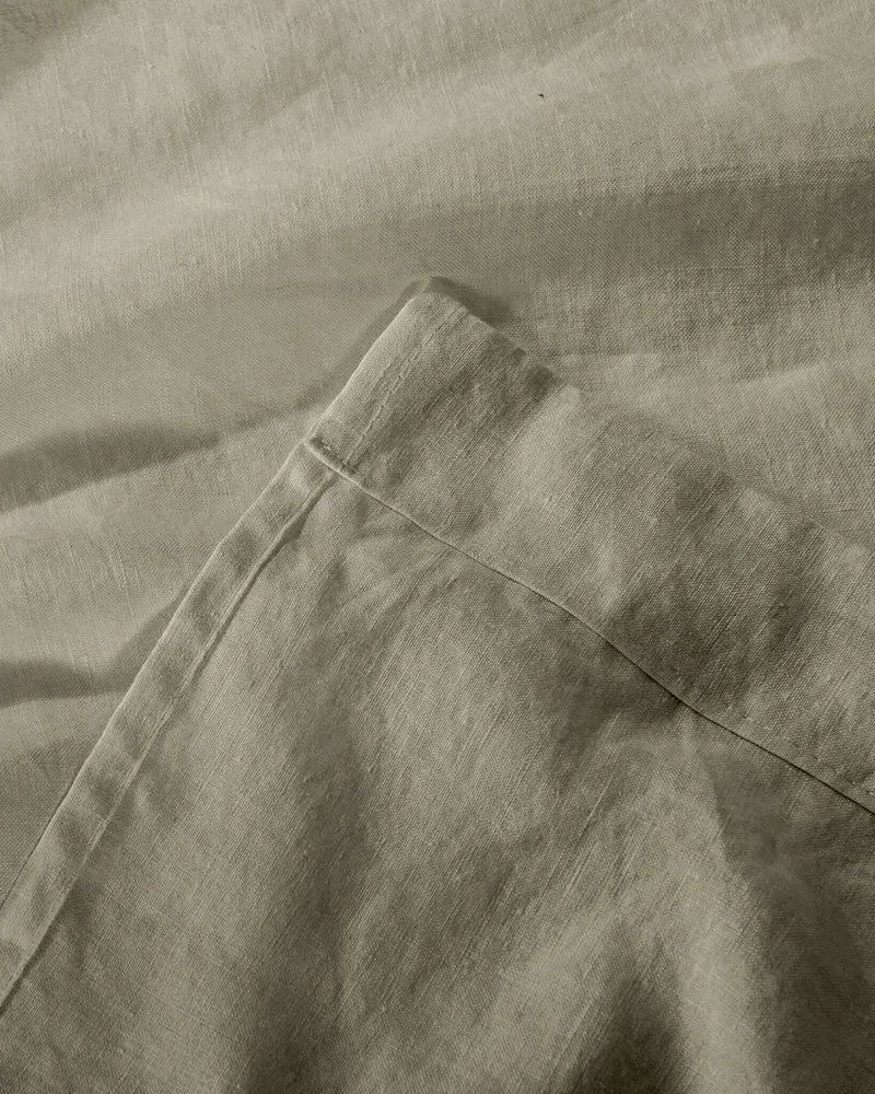 Kyoto 100% Linen Semi Sheer Custom Cafe Curtain