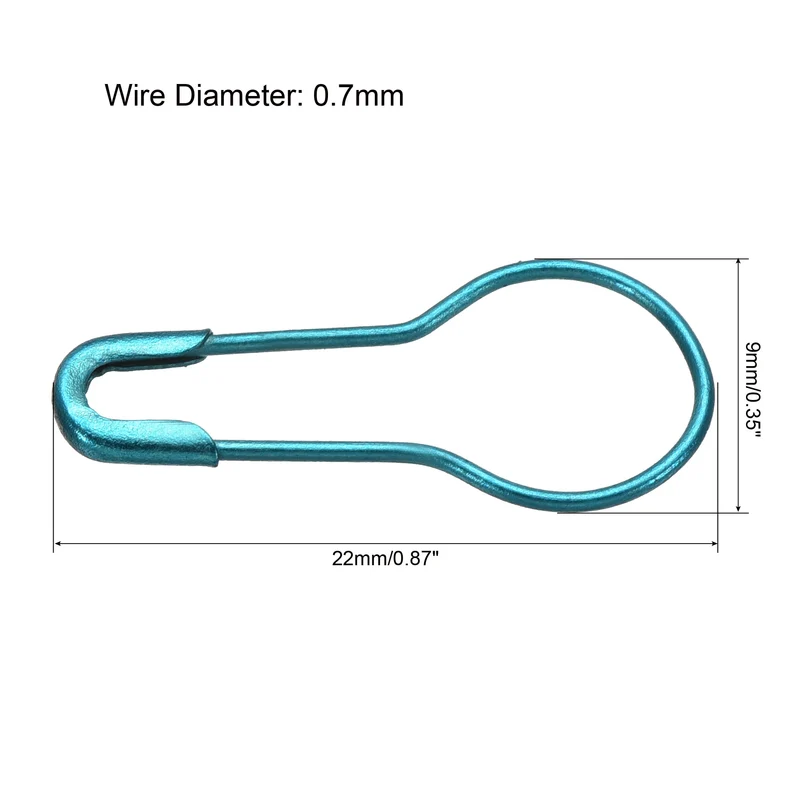 Bulb Safety Pins Gourd Metal Sewing Pins