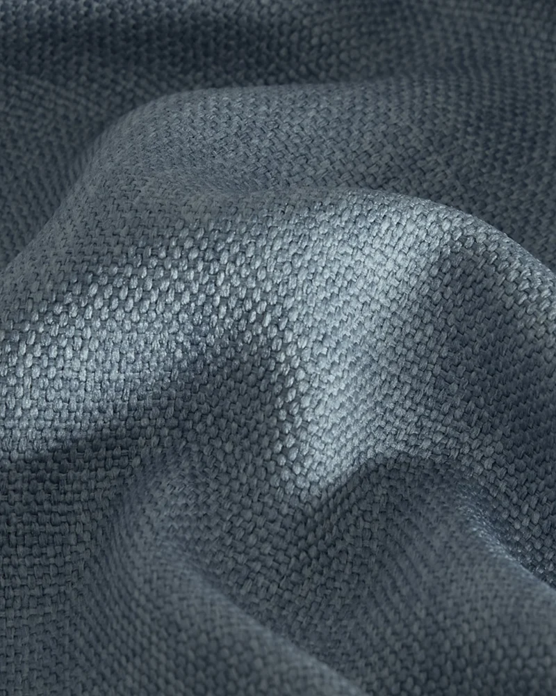 Zoe Linen Look Soft Custom Curtain