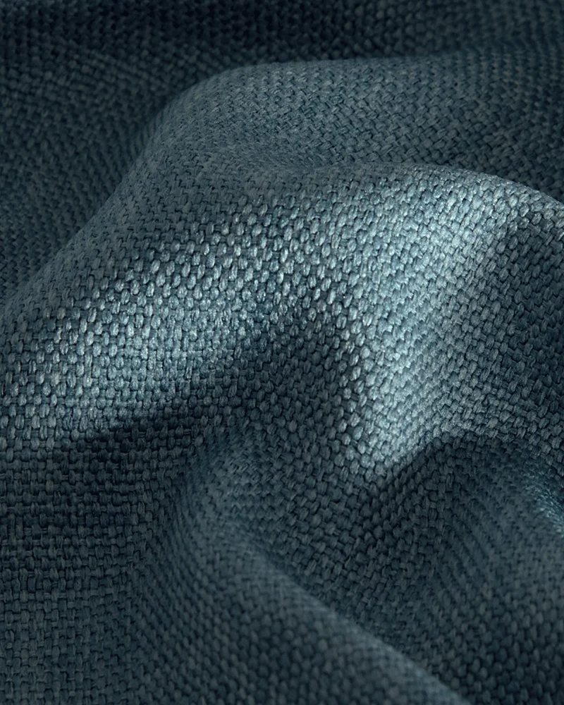 Zoe Linen Look Soft Custom Curtain