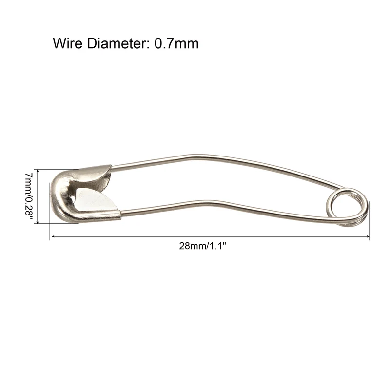 Safety Pins Sewing Pins Quilting Knitting Pin for Blankets Crafts Brooch