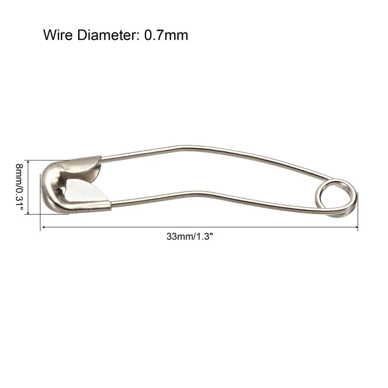 Safety Pins Sewing Pins Quilting Knitting Pin for Blankets Crafts Brooch