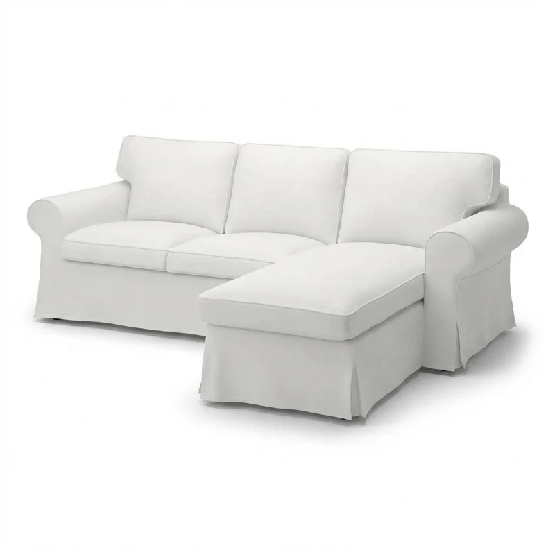 Ektorp 3-zits Hoes met Chaise Longue