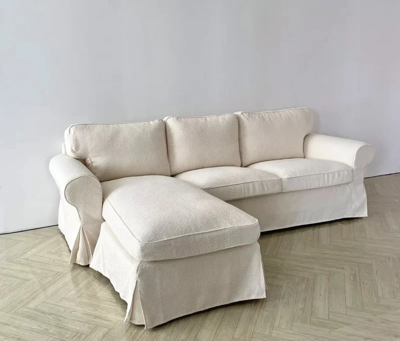 Ektorp 3-zits Hoes met Chaise Longue