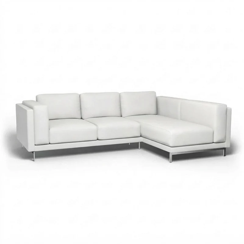 Nockeby 3-zits hoes met chaise longue rechts
