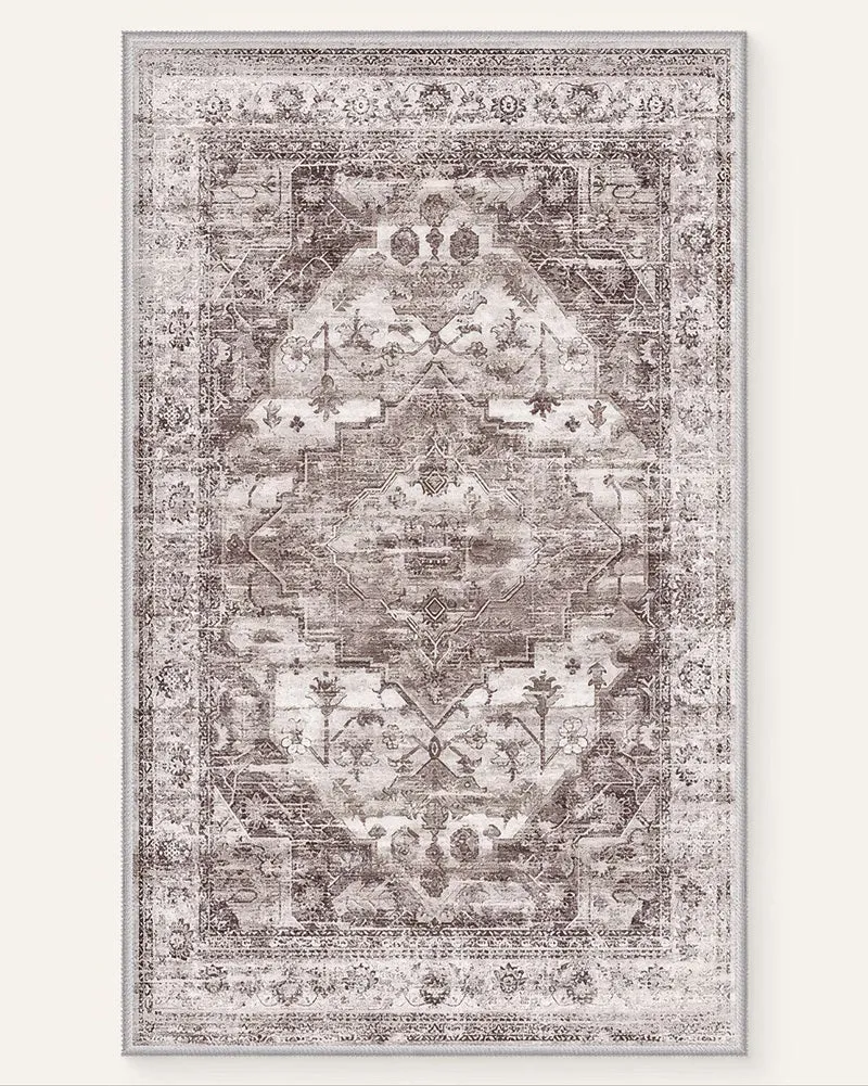 Diana's Garden Washable Area Rug