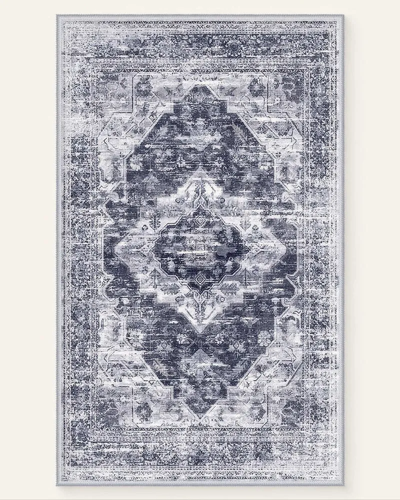 Diana's Garden Washable Area Rug