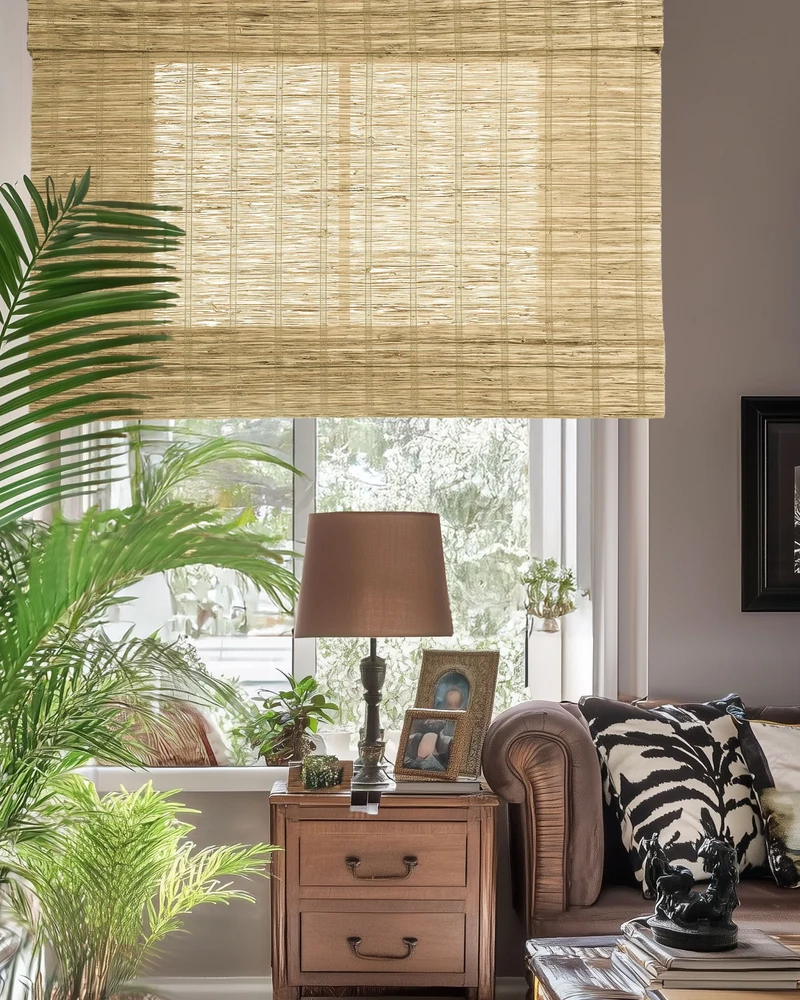 Rumi Jute Woven Shade - Cream
