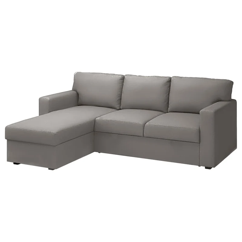 Bårslöv 3-zits Slaapbank met chaise longue rechts Hoes