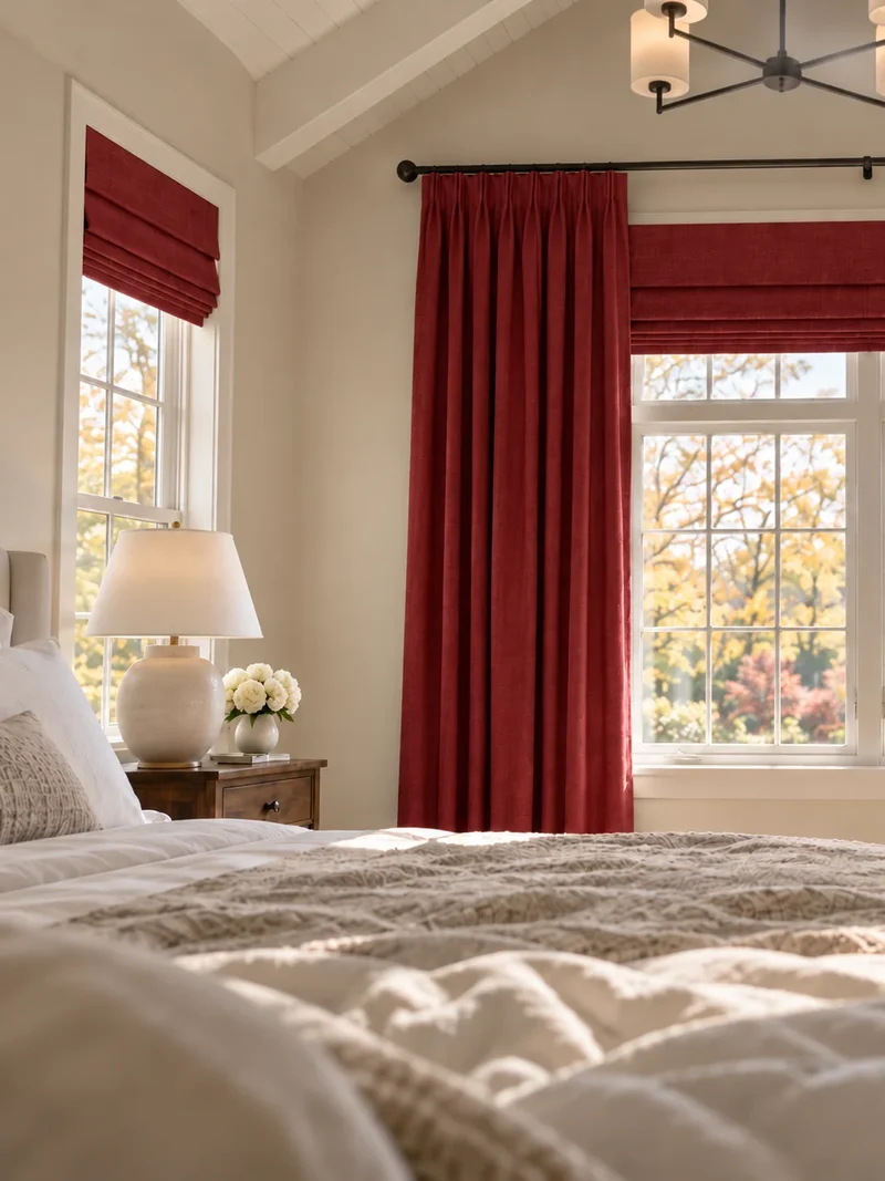 Victoria 4 Layers OEKO Heavyweight Soundproof Thermal 100% Blackout Linen Custom Curtain