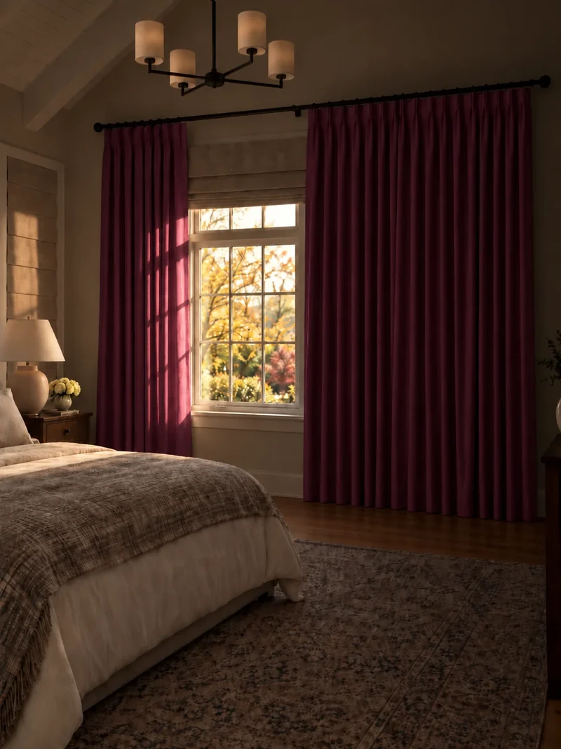 Victoria 4 Layers OEKO Heavyweight Soundproof Thermal 100% Blackout Linen Custom Curtain