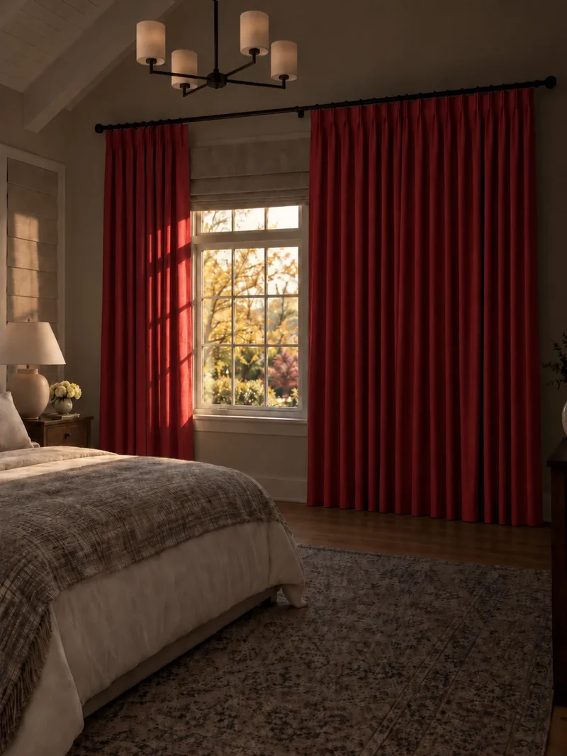 Victoria 4 Layers OEKO Heavyweight Soundproof Thermal 100% Blackout Linen Custom Curtain