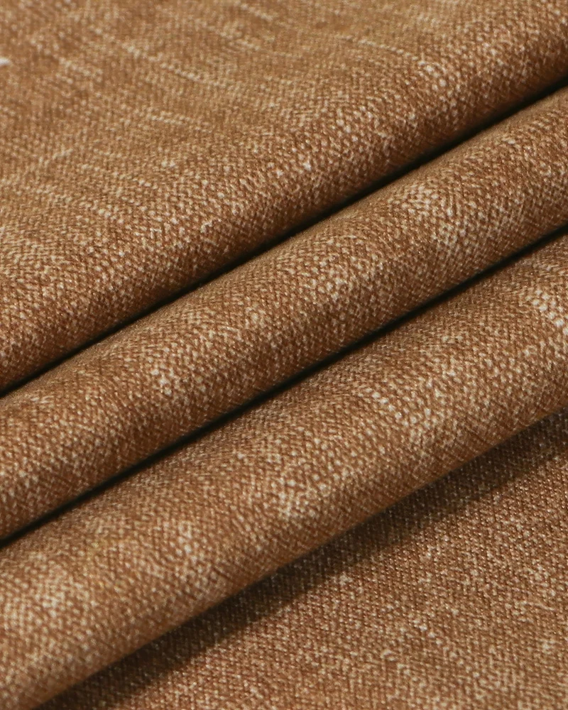Kensington 4 Layers OEKO Heavyweight Soundproof Thermal 100% Blackout Anti-Dust Linen Look Custom Curtain