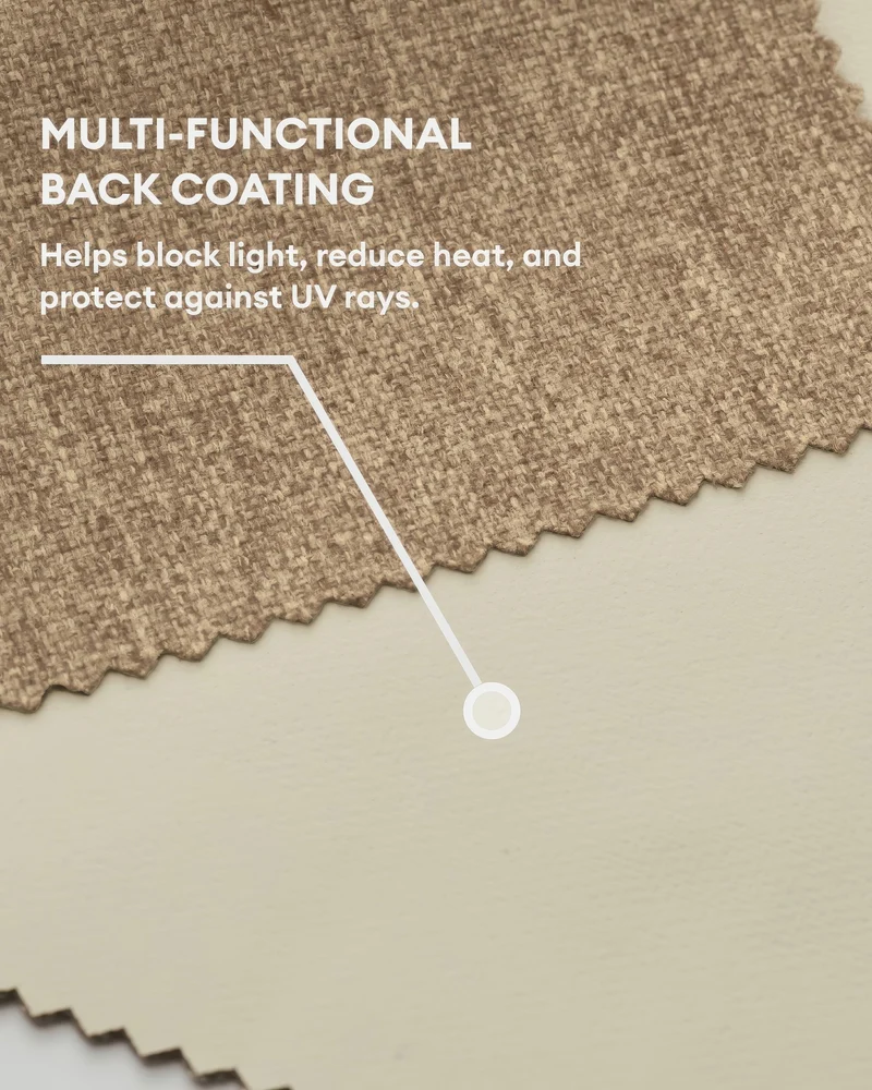 Victoria 100% Blackout OEKO Linen Look Heavyweight Custom Curtain