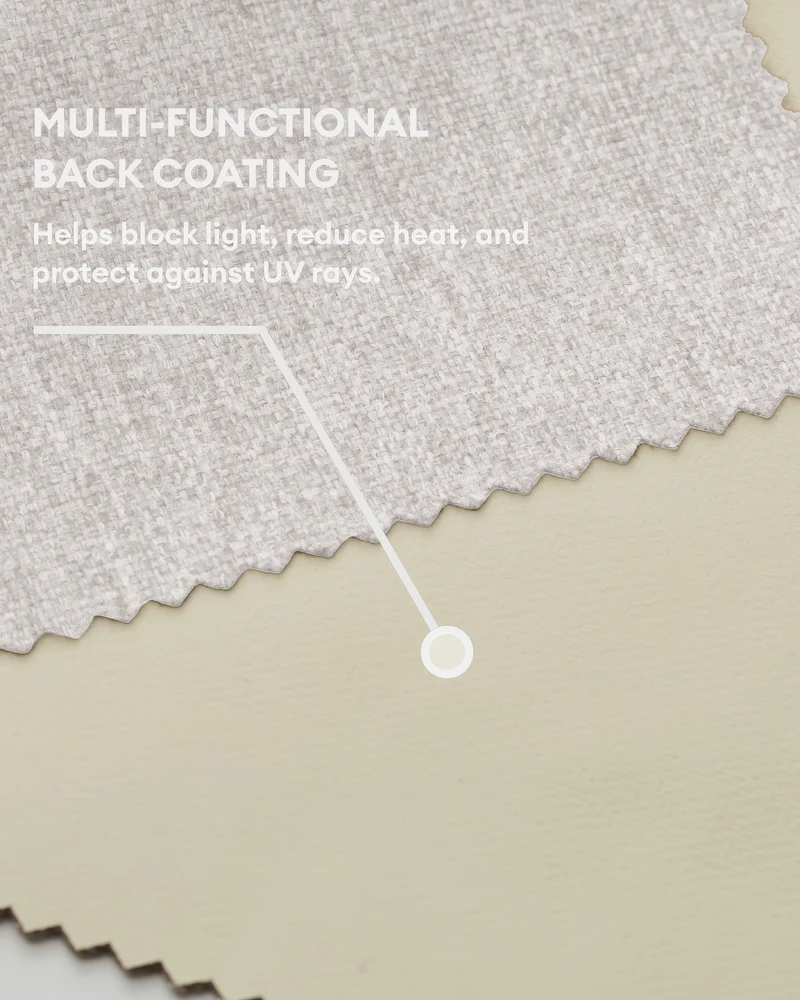 Victoria 100% Blackout OEKO Linen Look Heavyweight Custom Curtain