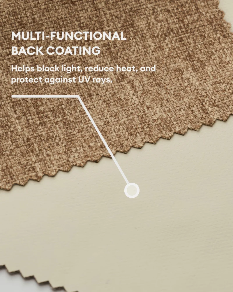 Victoria 100% Blackout OEKO Linen Look Heavyweight Custom Curtain