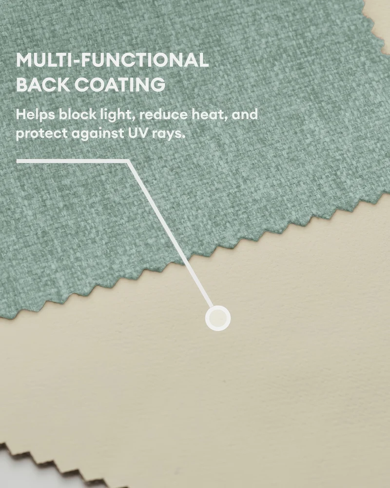 Victoria 100% Blackout OEKO Linen Look Heavyweight Custom Curtain