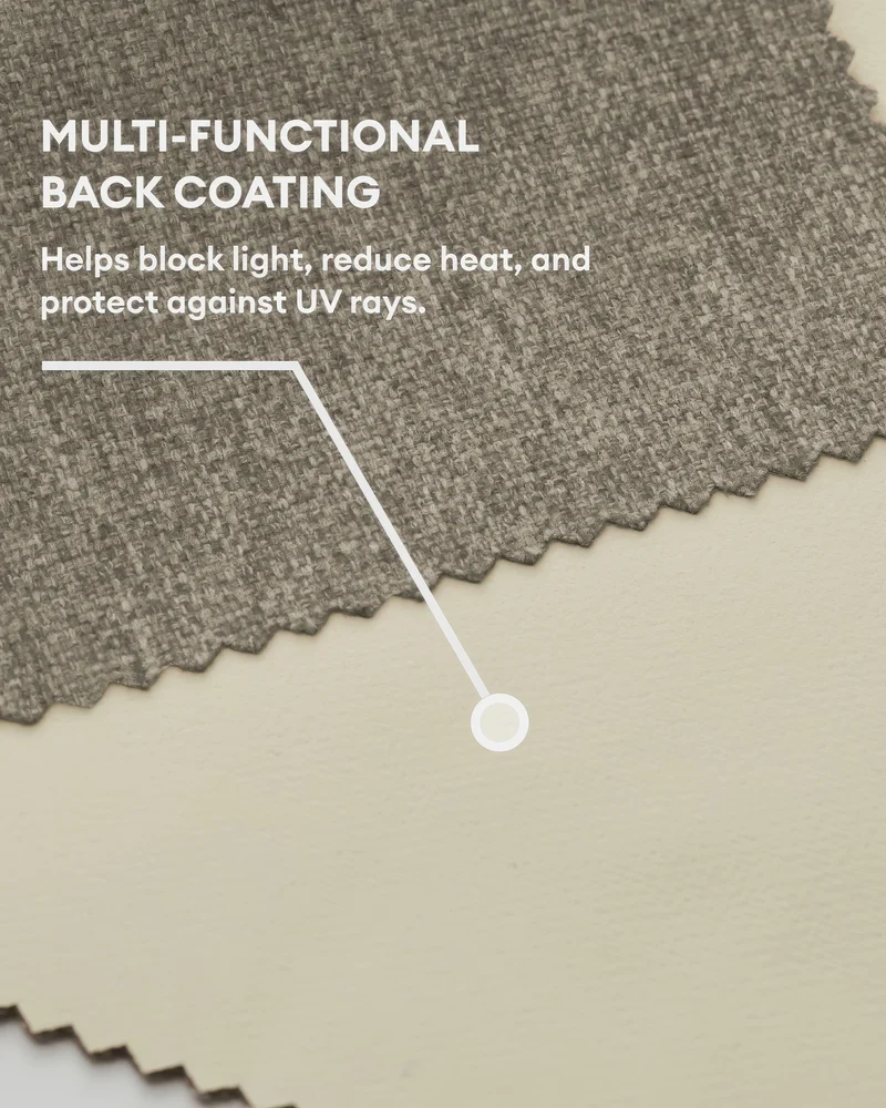 Victoria 100% Blackout OEKO Linen Look Heavyweight Custom Curtain