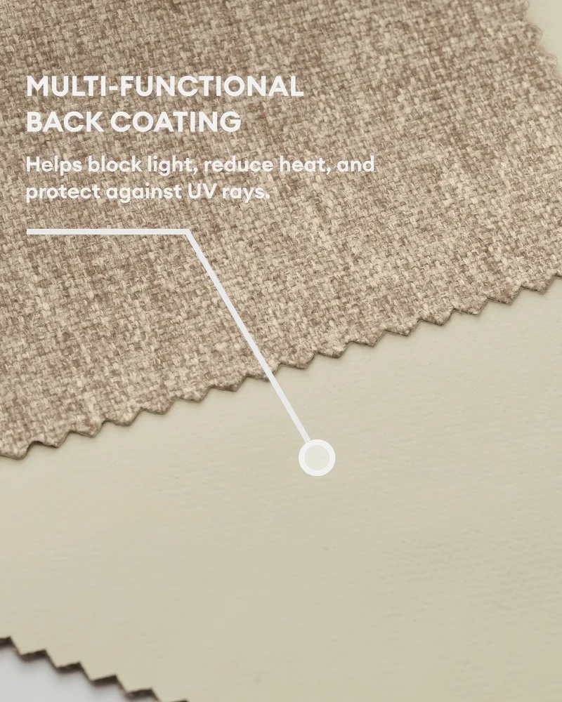 Victoria 100% Blackout OEKO Linen Look Heavyweight Custom Curtain