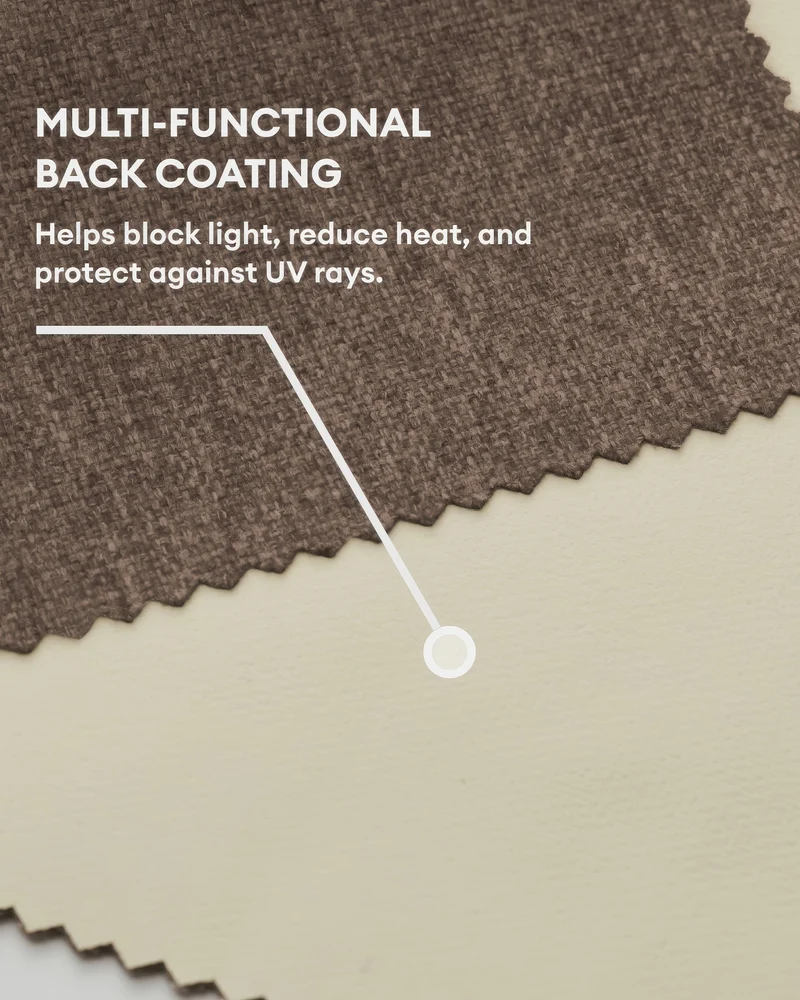 Victoria 100% Blackout OEKO Linen Look Heavyweight Custom Curtain