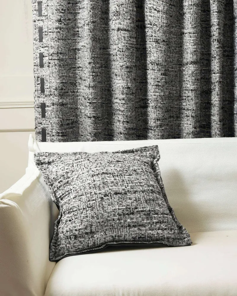 Juliette Textured Faux Leather Throw Pillowcase
