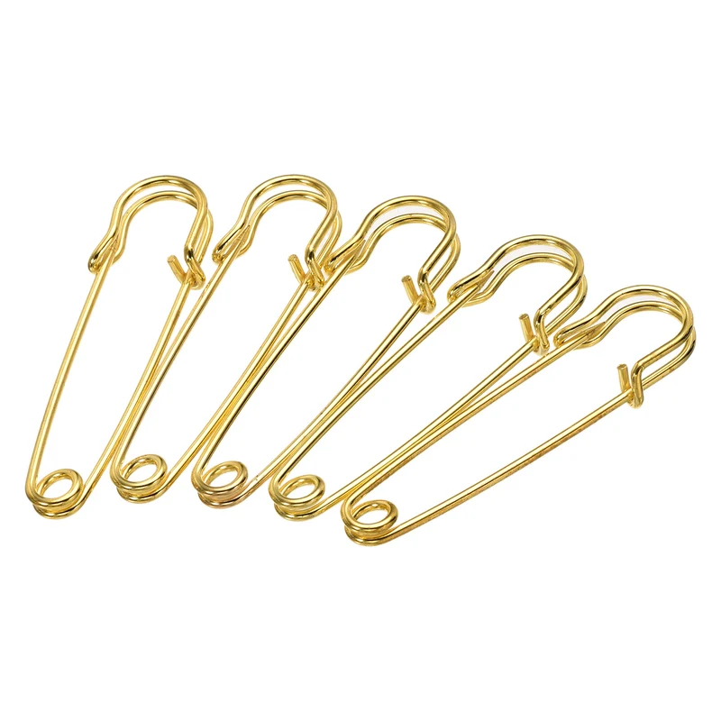 Safety Pins Large Metal Sewing Pins for Office, Home