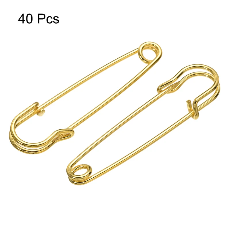 Safety Pins Large Metal Sewing Pins for Office, Home