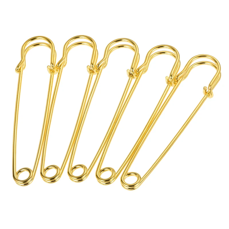 Safety Pins Large Metal Sewing Pins for Office, Home