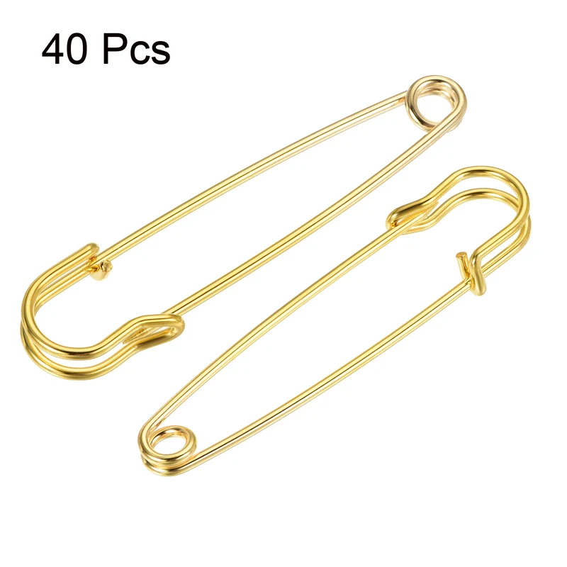 Safety Pins Large Metal Sewing Pins for Office, Home