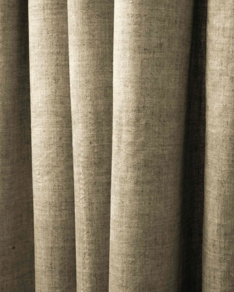 Jazlynn Linen Pattern Velvet Heavyweight Fabric Swatches