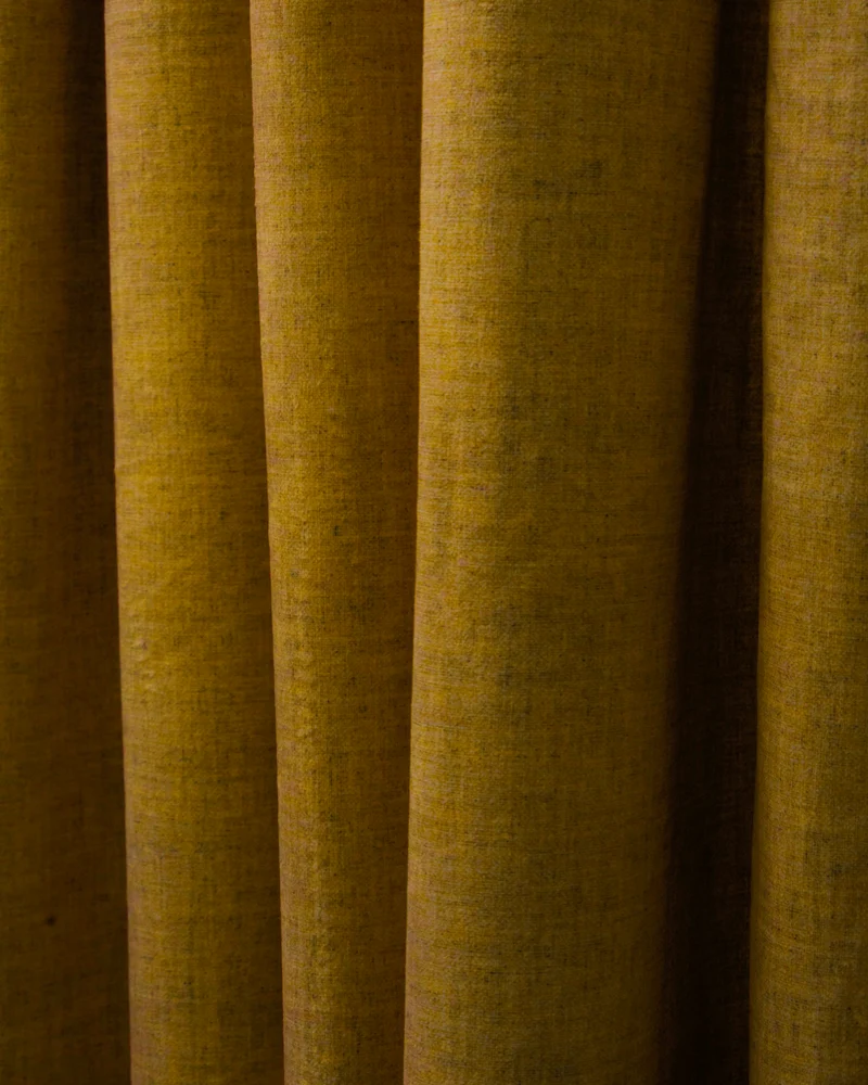 Jazlynn Linen Pattern Velvet Heavyweight Fabric Swatches