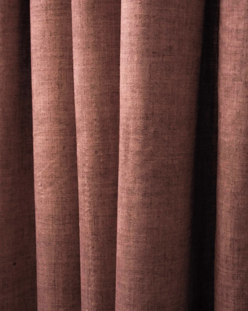 Jazlynn Linen Pattern Velvet Heavyweight Fabric Swatches