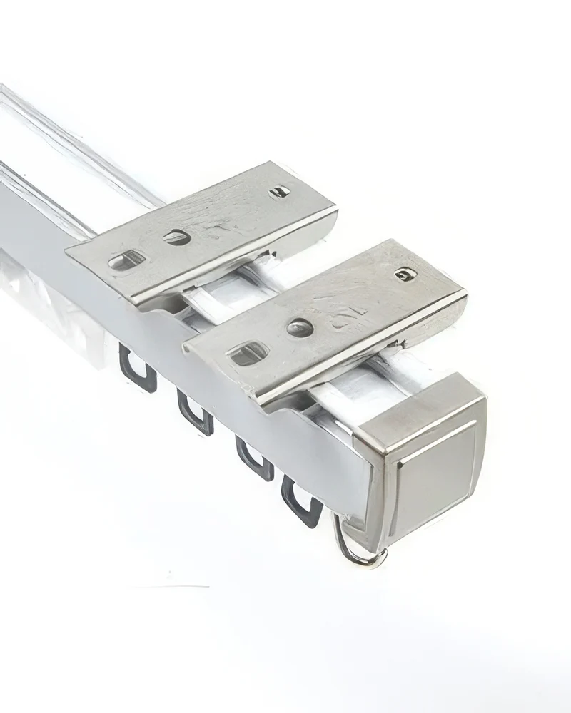 Heavy Duty Metal Curtain Track with Magnetic Closing