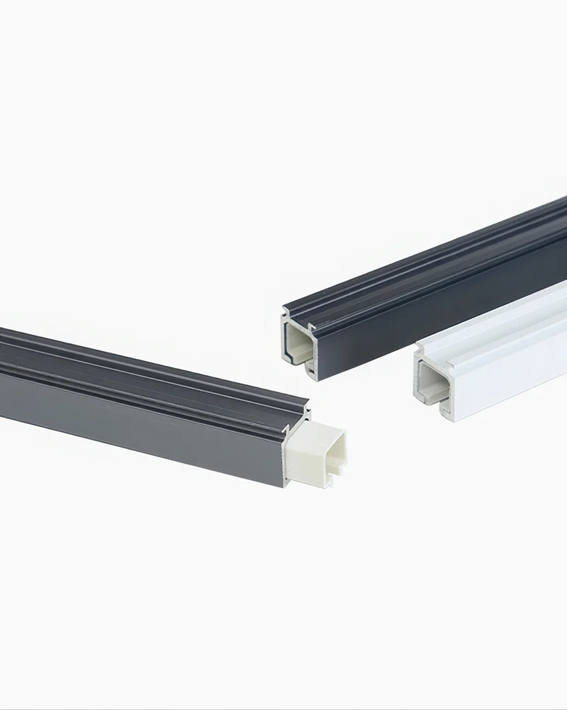 Heavy Duty Metal Curtain Track with Magnetic Closing
