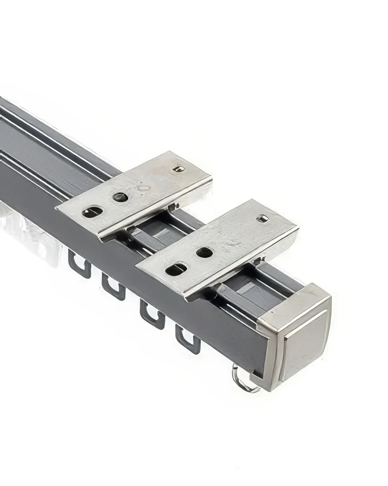 Heavy Duty Metal Curtain Track with Magnetic Closing
