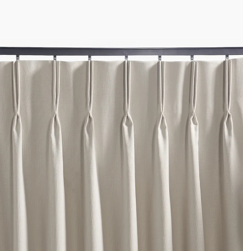 Heavy Duty Metal Curtain Track with Magnetic Closing