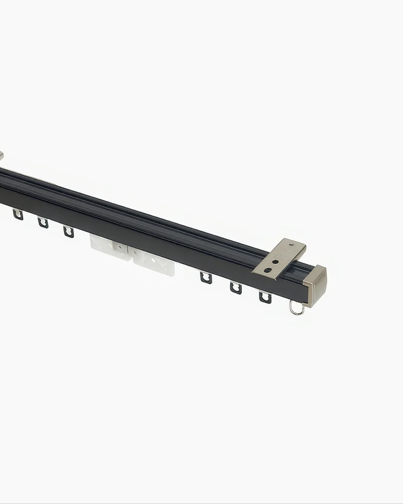 Heavy Duty Metal Curtain Track with Magnetic Closing